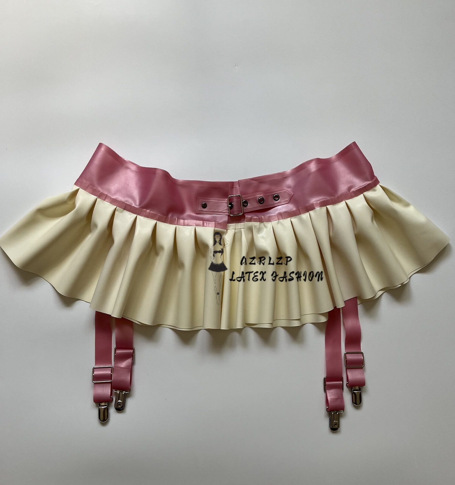 Metallic poeder en witte dames - Garter Belt Set recensie en prijs